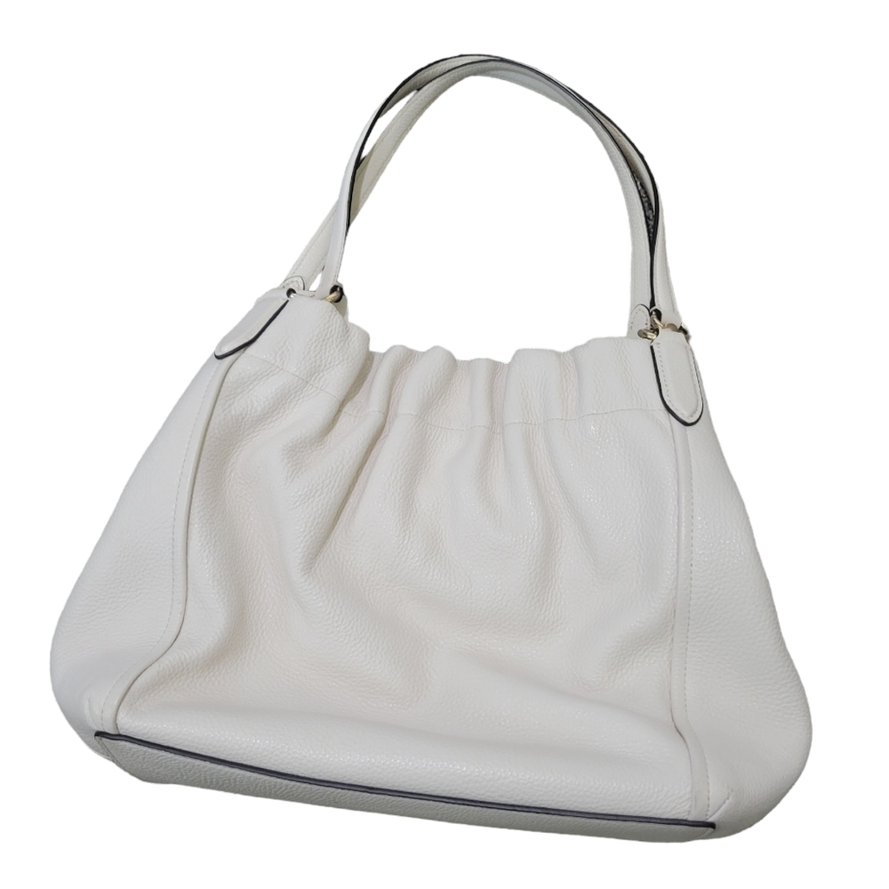 Coach Maya Shoulder Bag In White Gem